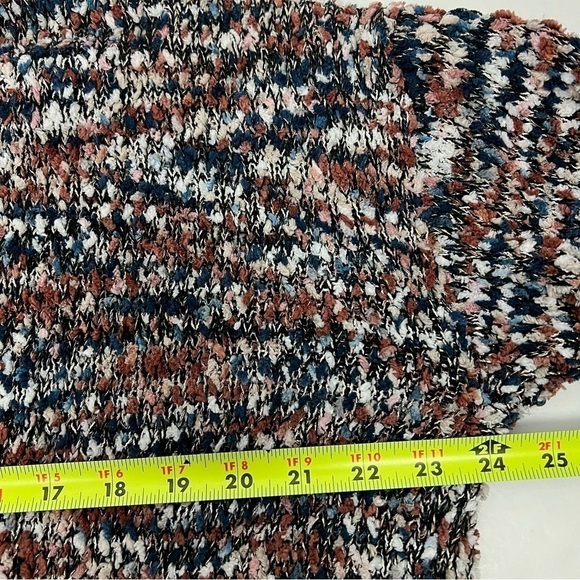 Maurice’s Women’s Pullover Loose Knit Sweater Sz XXL Multi Color Metallic Flex’s - Picture 10 of 12